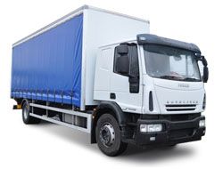 7.5 tonne curtainside truck hire vehicle
